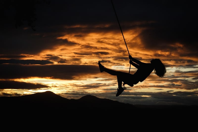 Woman at Sunrise